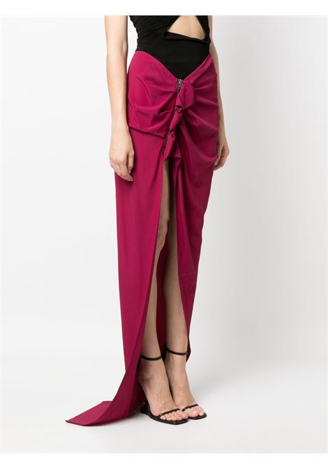 Gonna maxi con spacco edfu in fucsia - donna RICK OWENS | RO01C5376CC23